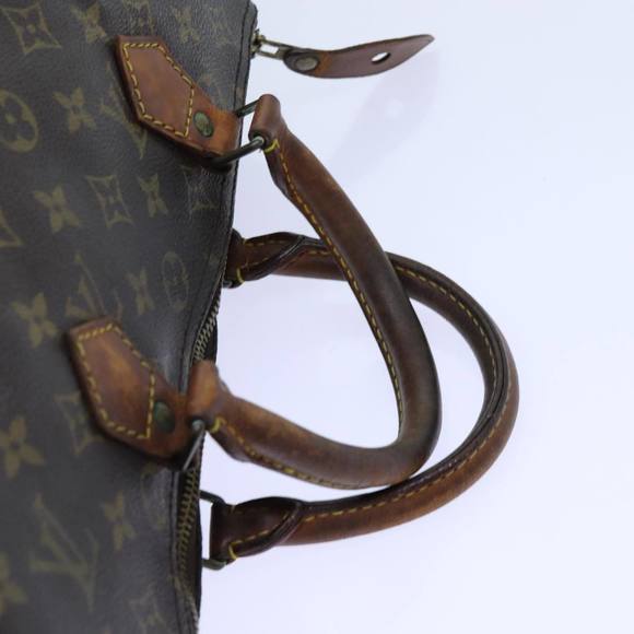 LOUIS VUITTON Monogram Speedy 30 Hand Bag M41526 LV Auth 71195 - Picture 14 of 16